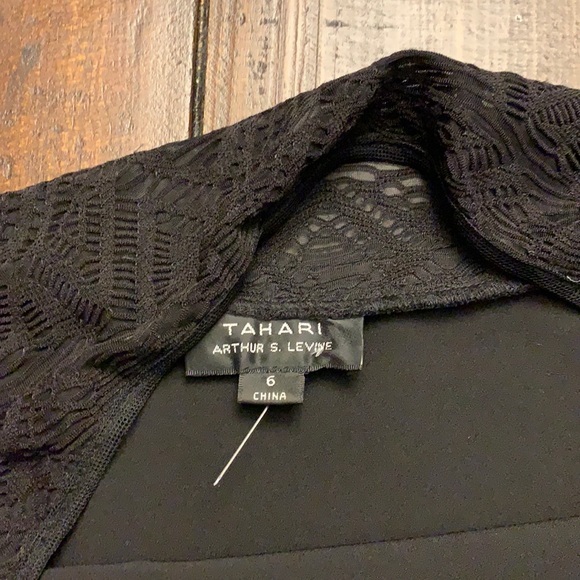 Tahari Black dress from Nordstrom’s with tags - Picture 2 of 3